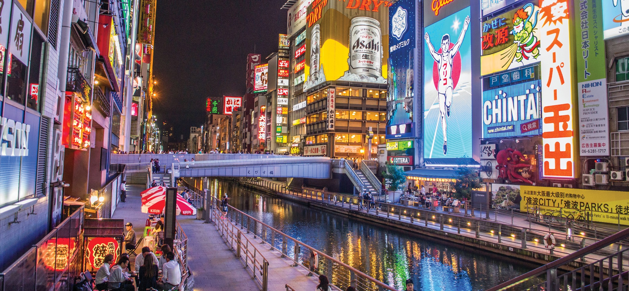 Dotonbori canal Osaka